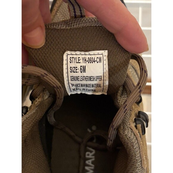 Tamarack Mt. Shasta Waterproof Mid Hiking Boots Tan & Black Women’s Size 6M New - Picture 4 of 10